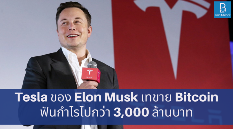 Tesla ขาย Bitcoin