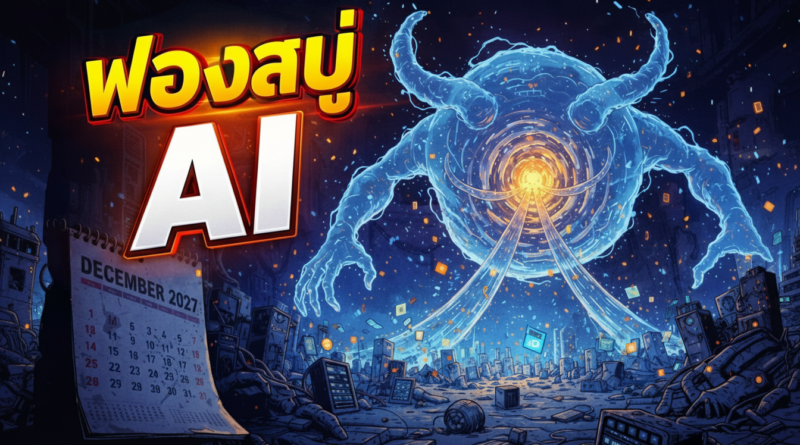 ฟองสบู่ AI